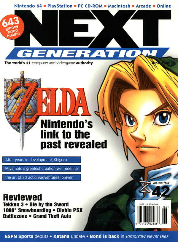 Next Generation Issue 42 (June 1998) cover
